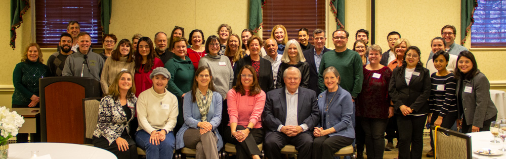 Group photo of Leanne Clark-Shirley and Scripps staff and students