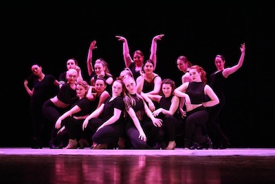 Jessica performing with the Miami Dance Corps.