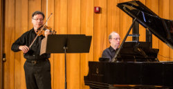 A performance in Souers Recital Hall