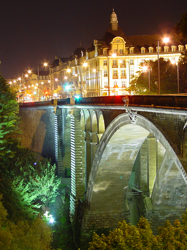Luxembourg at Night