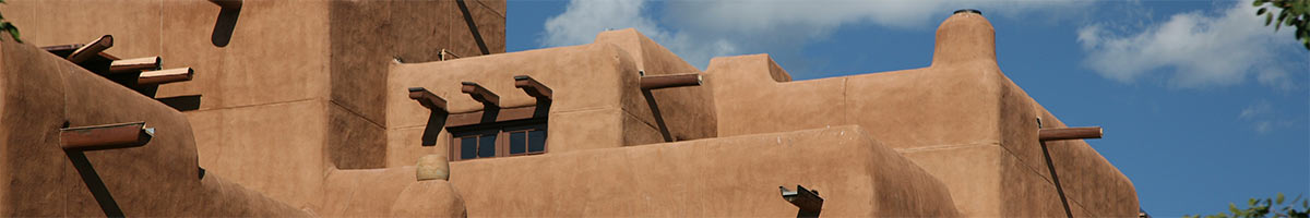 pueblo buildings in santa fe