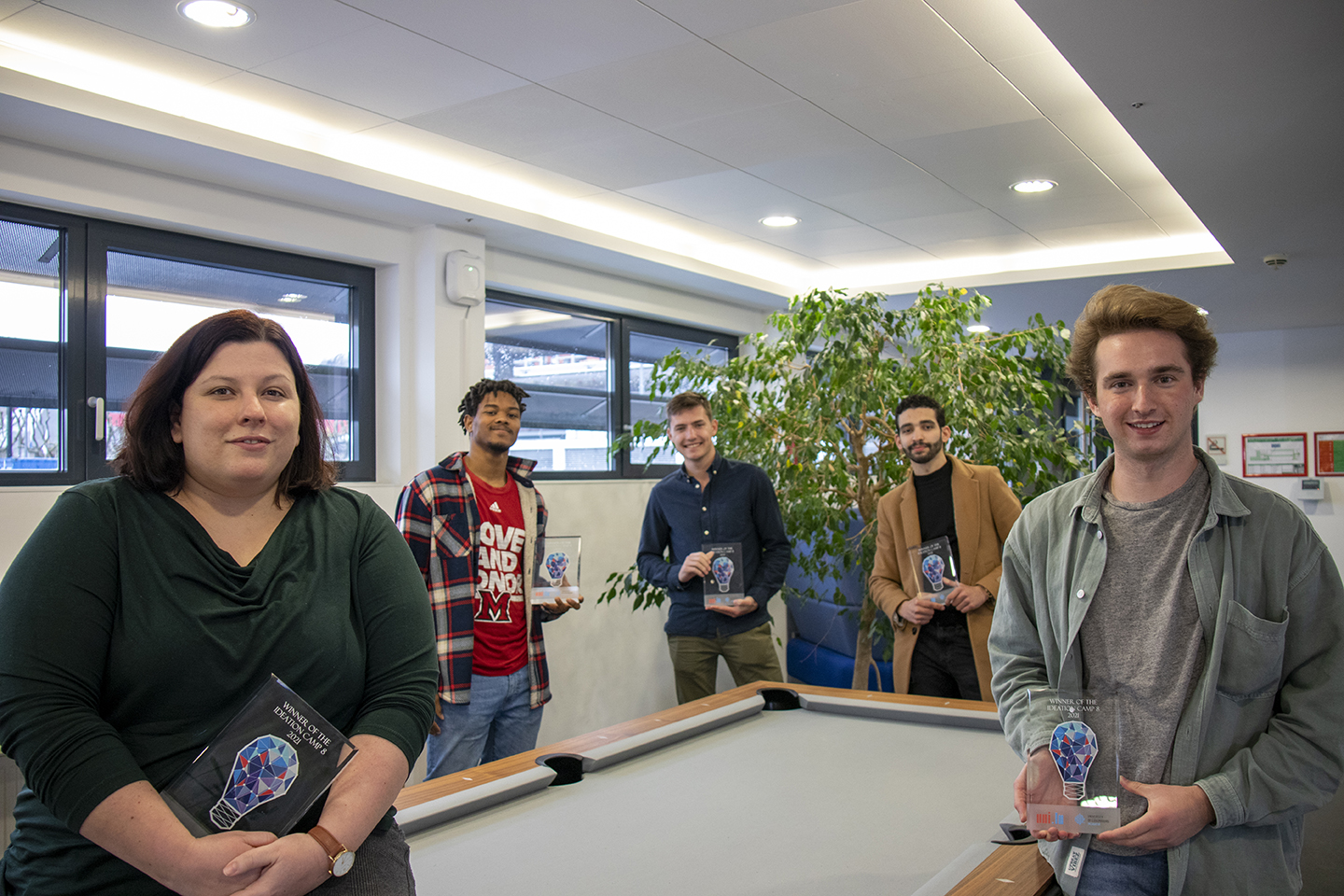 Ideation winners with awards