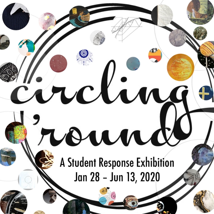 logo for the exhibition Circling 'Round