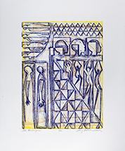 Color Lithograph by Larry Winston Collins