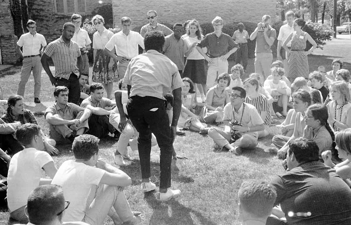 Herbert Randall's Cordell Hull Reagon Leading Nonviolence Training