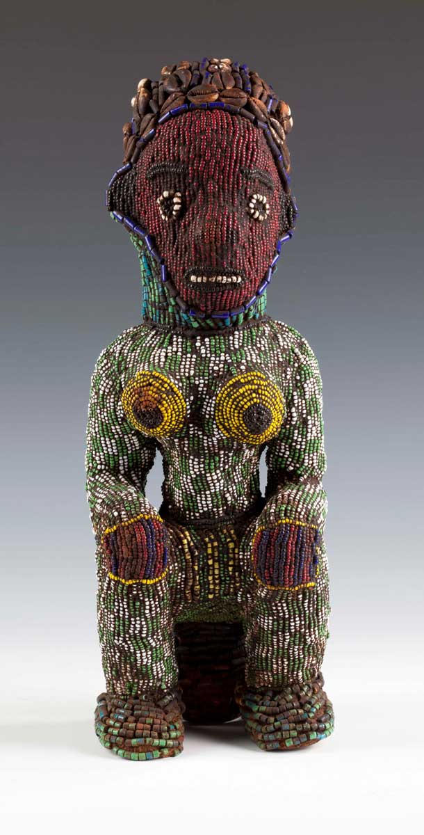 Beaded Female Figure