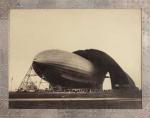 a zepplin in its hangar