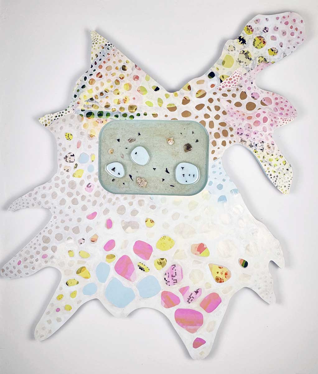 Artwork by Hannah Keats titled Fossil Record