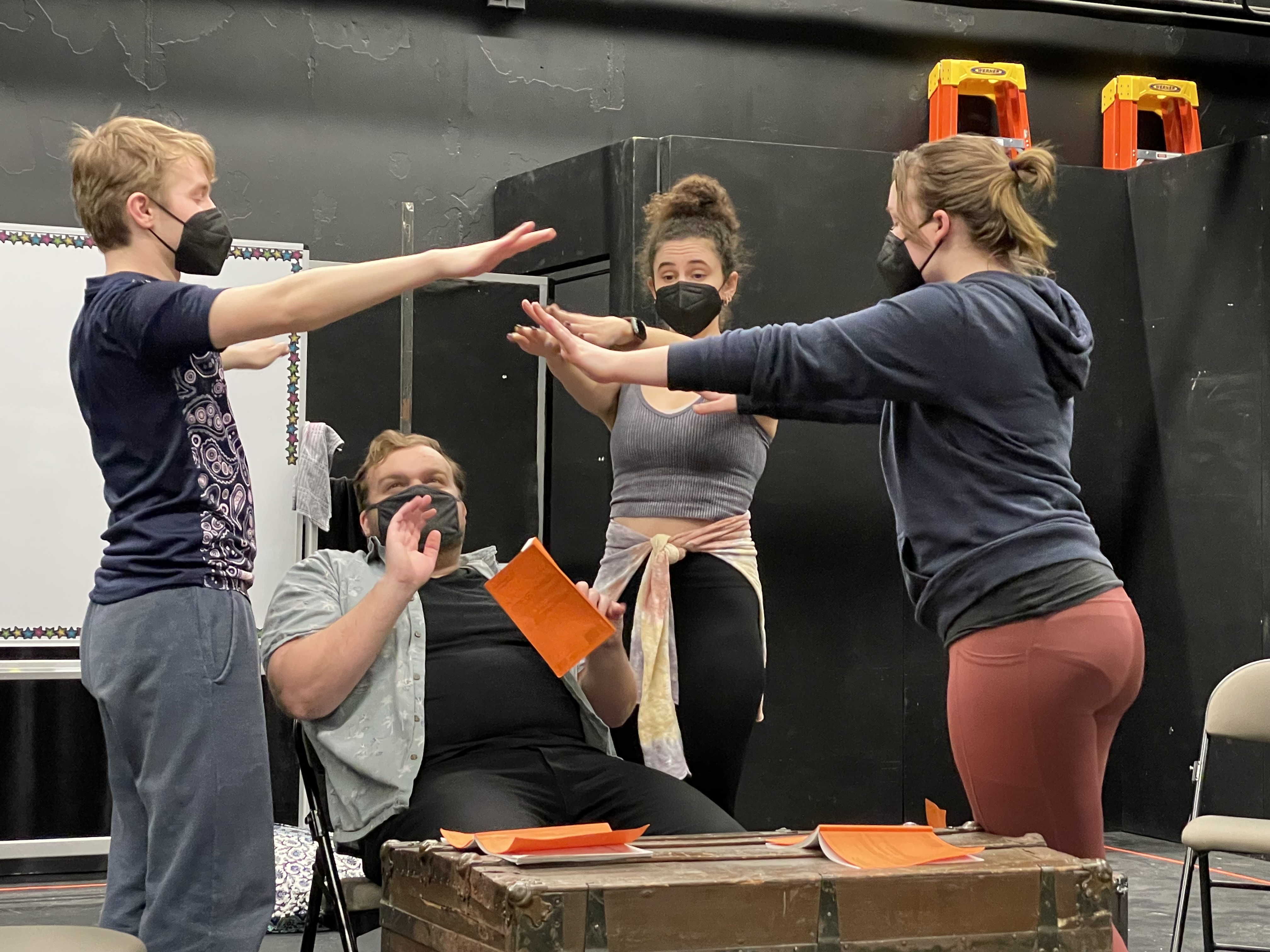 thanksgiving play scene