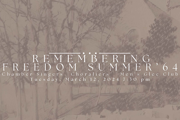 graphic advertising the event