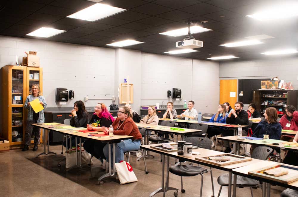 Attendees chose between 4 different sessions in a total of 6 time blocks throughout the day-long event.