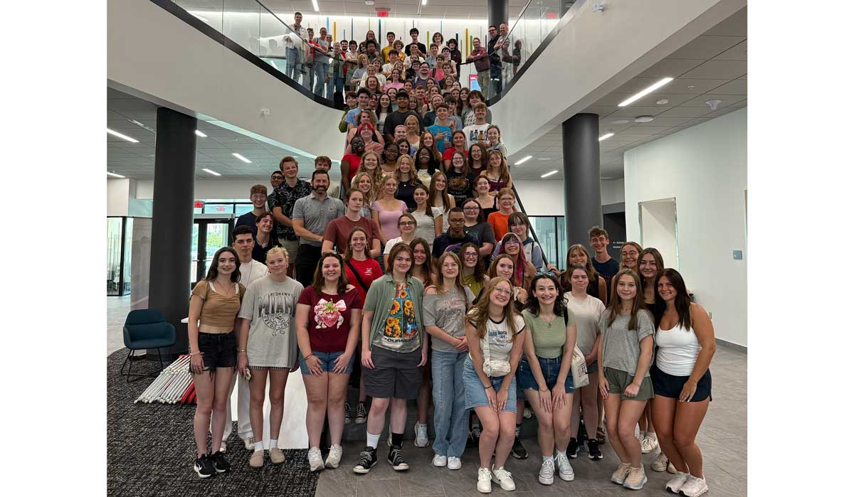 Student participants of Welcome Weekend hosted by CCA.