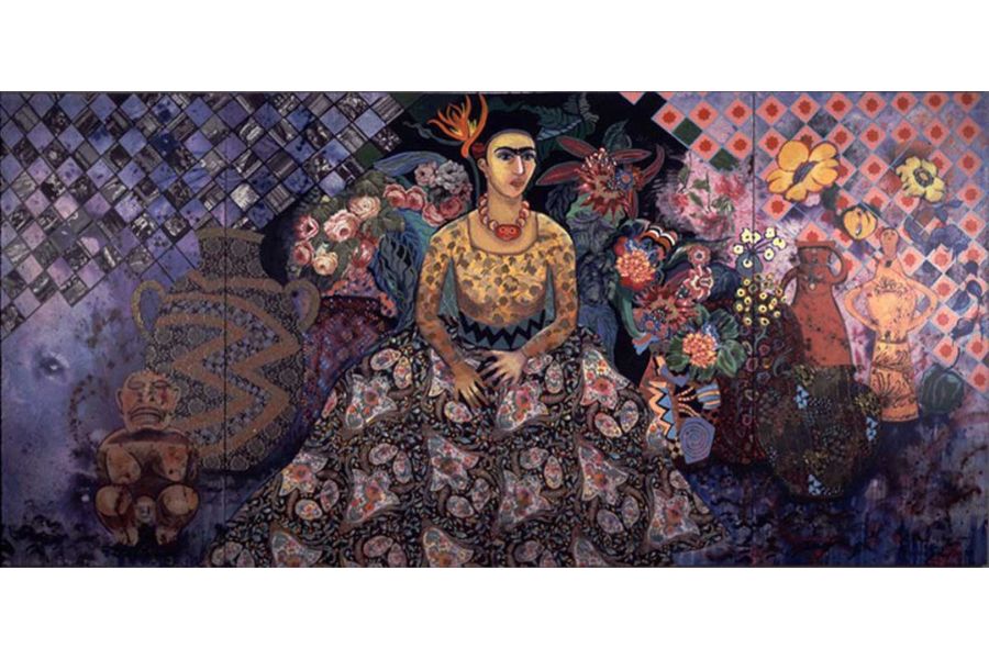 Miriam Schapiro's Conservatory (Portrait of Frida Kahlo)