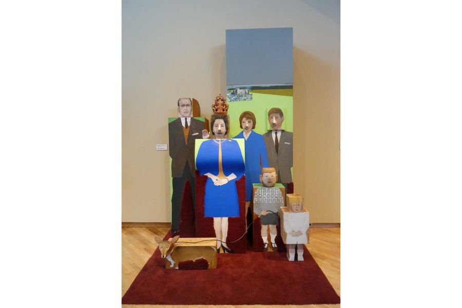 Marisol Escobar's The Royal Family