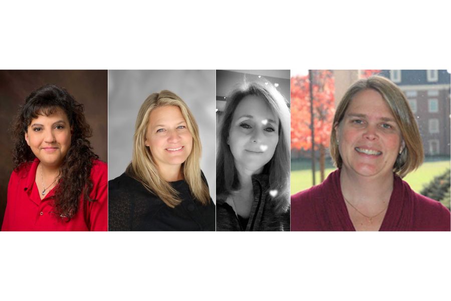 Cristy Betz, Krista Stenger, Erin Heil, and Gretchen Baer