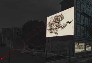 Projection Mapping on MUCCE