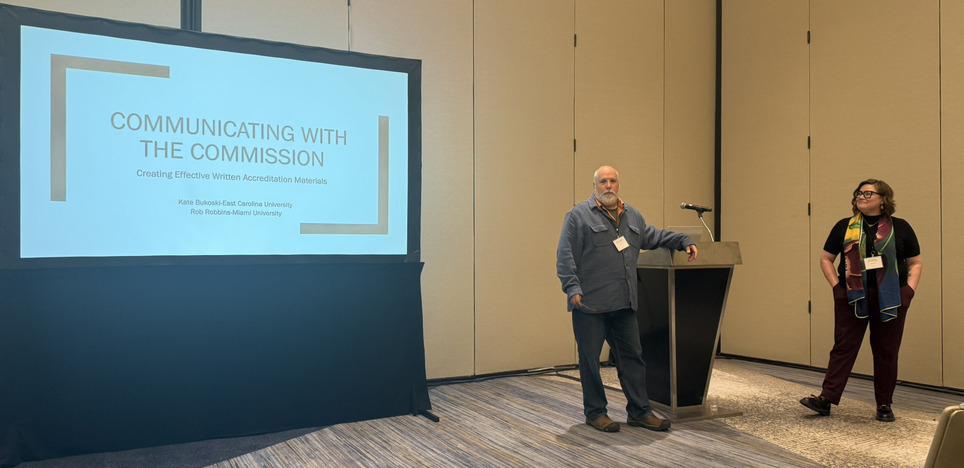 Rob Robbins presenting