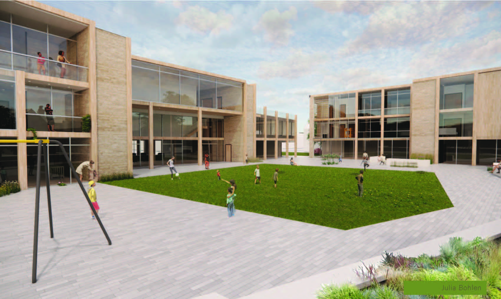 Backyard rendering