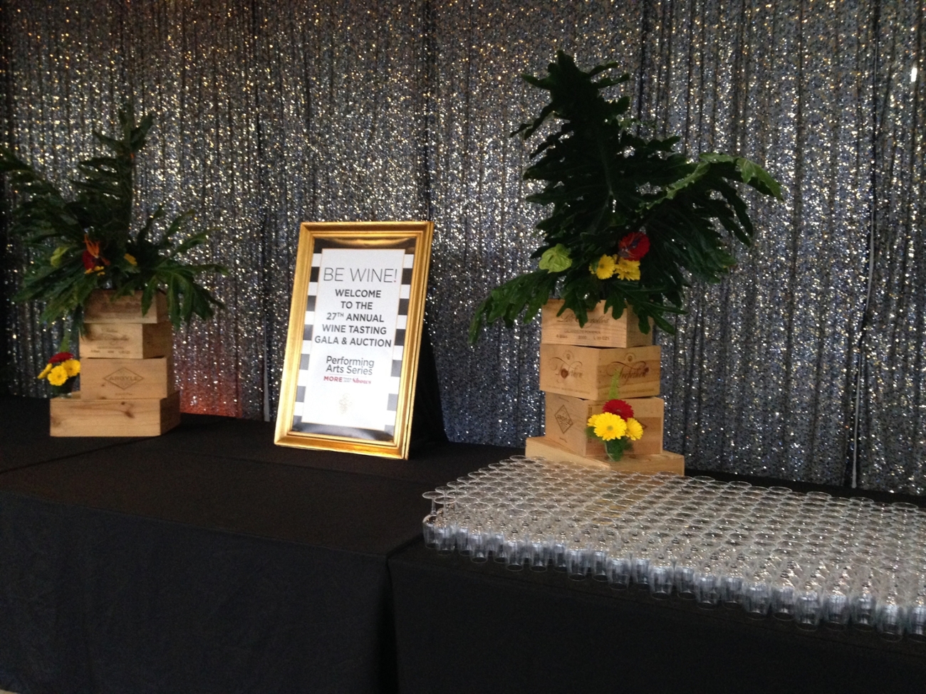 Welcome tables