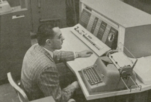 A systems analysis student in 1963