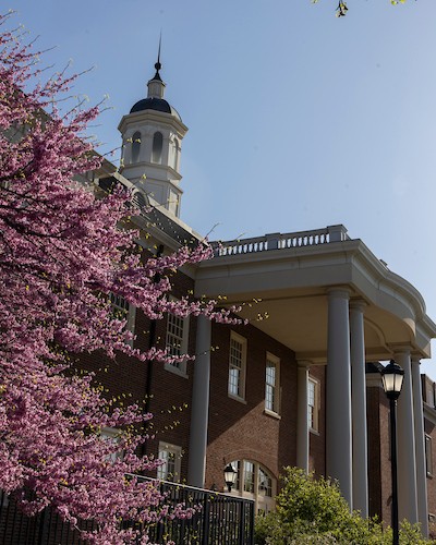 Exterior of Benton Hall