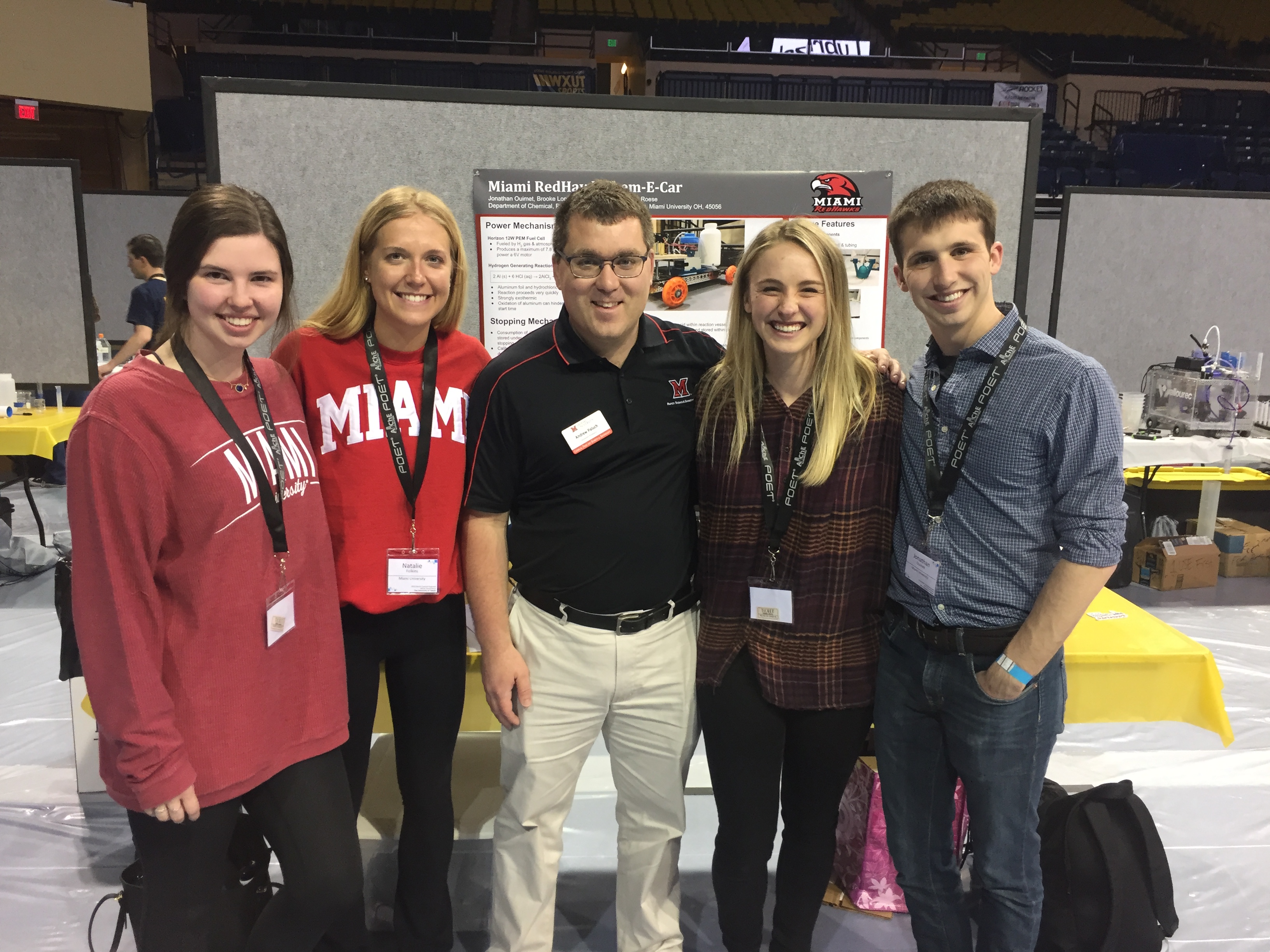 Paluch and students.