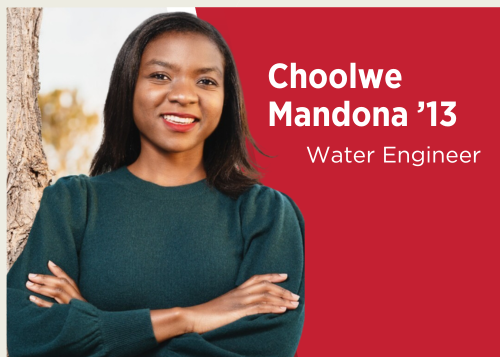 Choolwe Mandona '13: Water Engineer