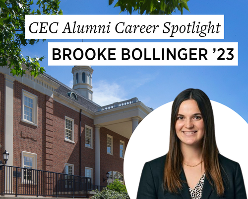 CEC Alumni Career Spotlight: Brooke Bollinger '23