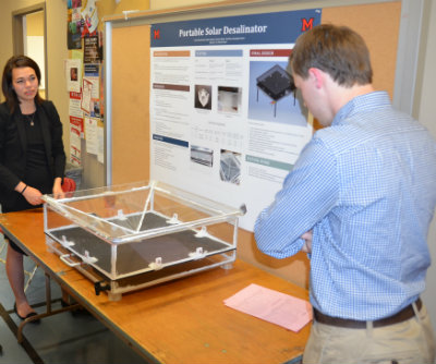 Students working on a Senior Capstone Project