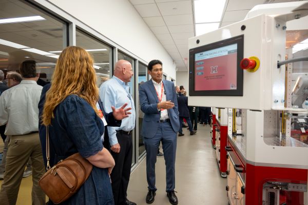 The FIT lab ribbon cutting ceremony