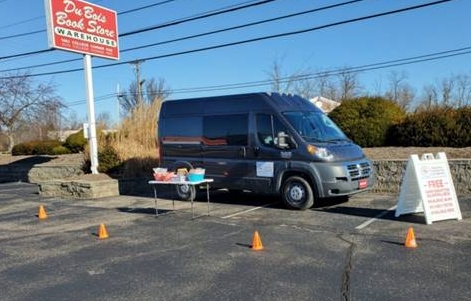  harm reduction vehicle that was posted out on College Corner Pike
