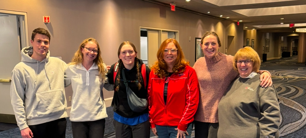 A group photo including Leslie Haxby McNeill at the NASPA Strategies Conference