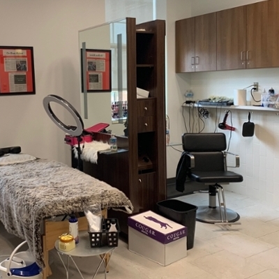 Razor Sharp hair cutting and massage stations