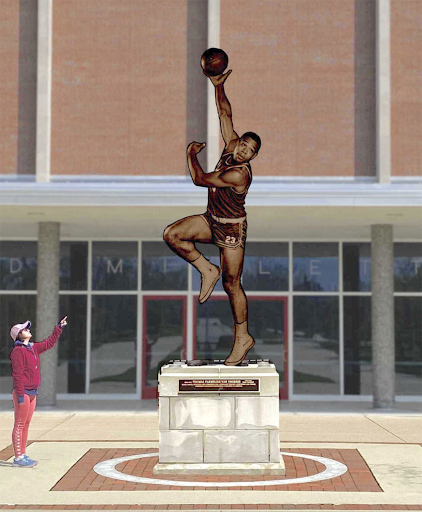 Wayne Embry Statue Rendering