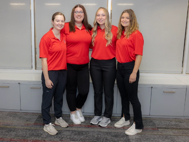 2025 master of athletic training cohort students