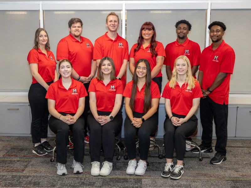 2026 master of athletic training cohort students