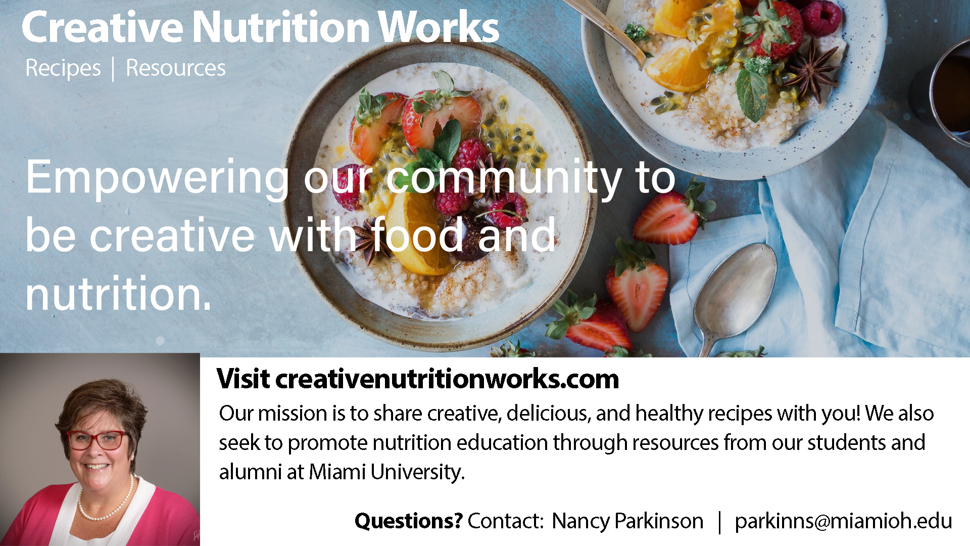Creative nutrition works