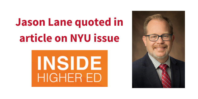 Jason Lane NYU