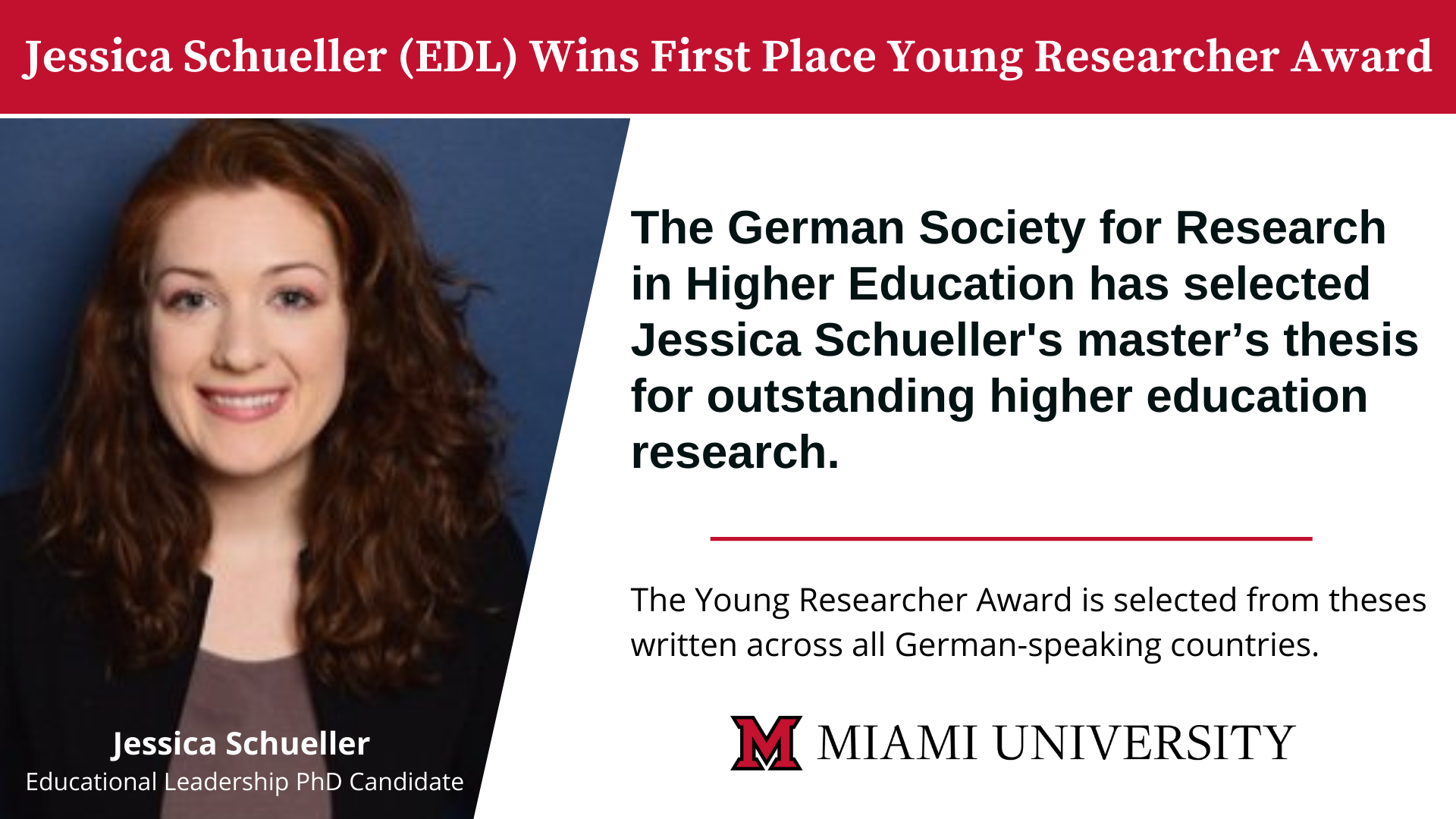 Jessica Schueller research award