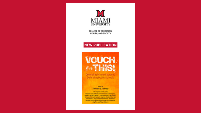 announcement of a new publication featuring the cover of the book titled Vouch for This 