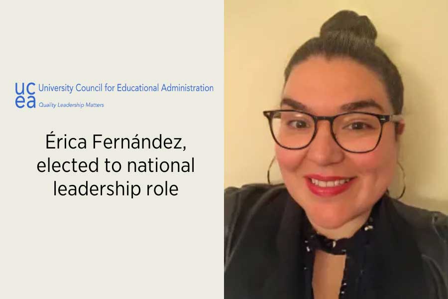 Érica Fernández elected to national leadership role