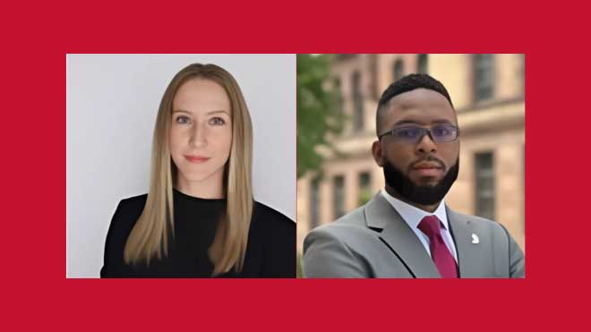 Melinda Barman and Asad Ikemba