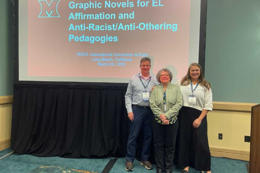 Matthew Siegel, Robin Schell, and Kelli Rushek