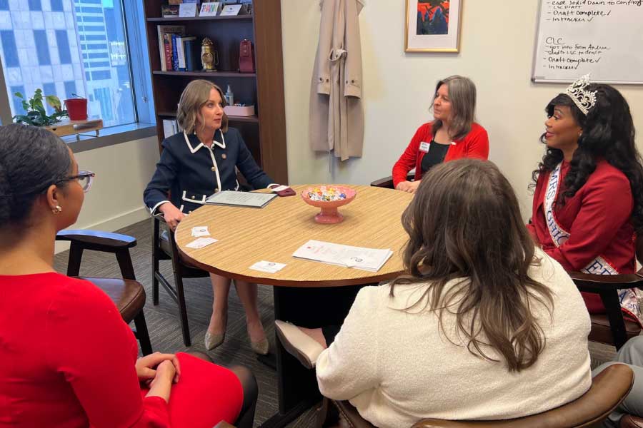 Miami representatives discussing legislative issues