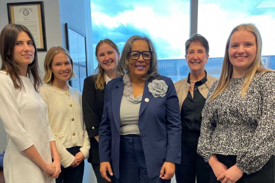 Miami students with legislators