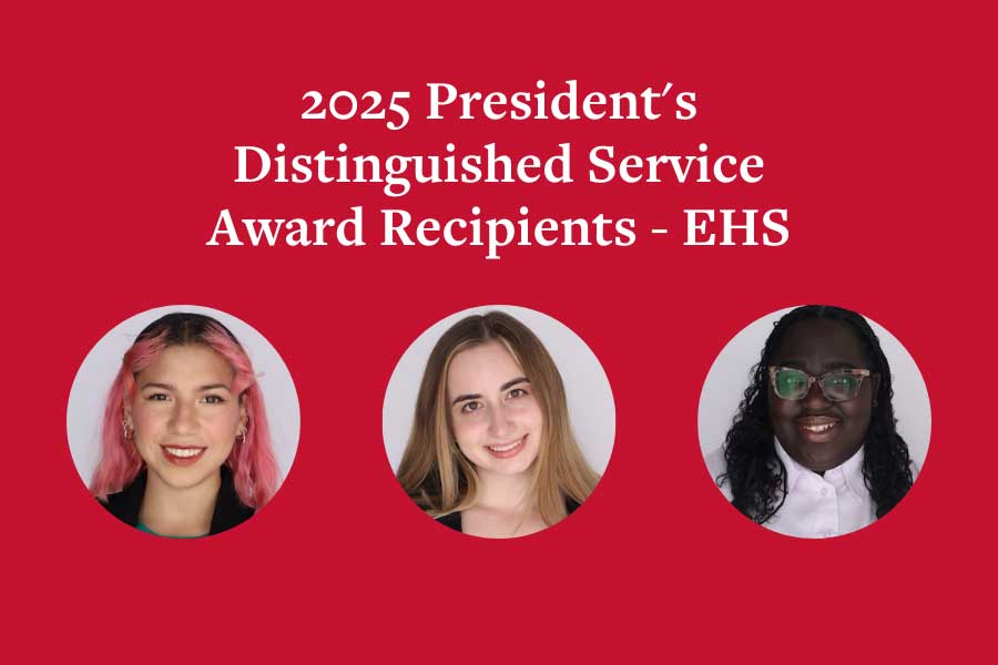 2025 President’s Distinguished Service Award Recipients EHS