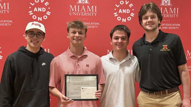 Delta Chi Fraternity Representatives