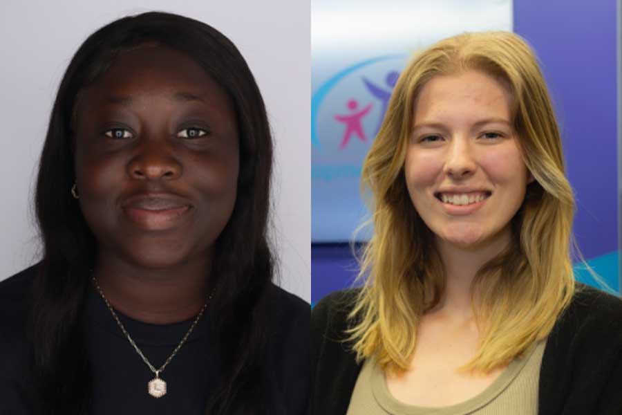 Lisa Konadu Boateng and Janelle Tipton