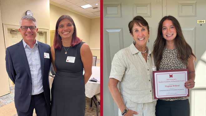 Scott Osterfeld, Katie Dunn, Beth Miller, and Virginia Willard