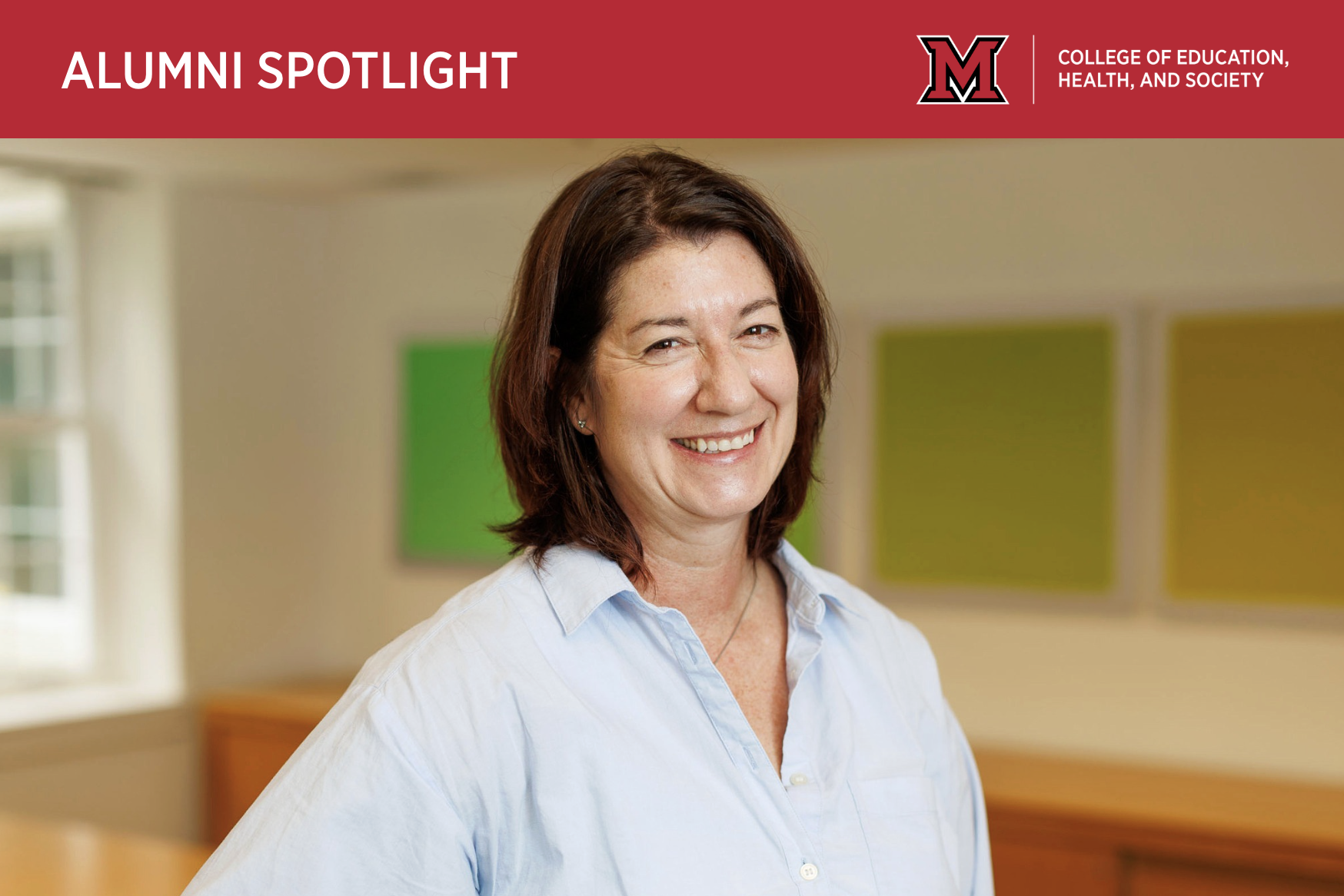 Laura Simpson Bellows, Miami alum and Cornell professor, featured in an Alumni Spotlight for her work in public health and nutrition.